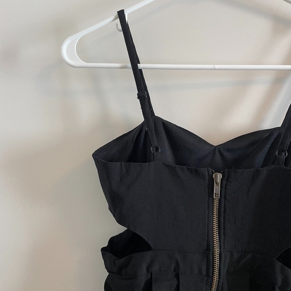 Sparkle & Fade Black Cut Out Dress Size Small - Picture 9 of 11